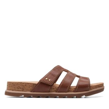 Yacht Coral - Tan Leather