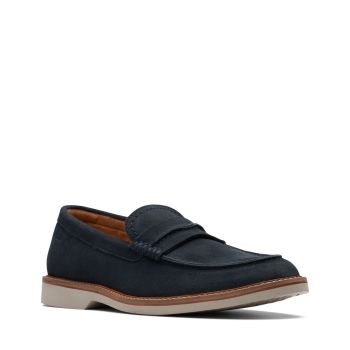 Atticus Ltslip - Navy Suede