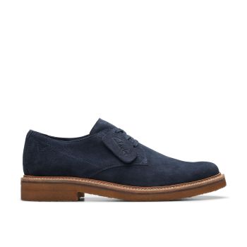 Clarkdalederby - Navy Suede