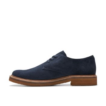 Clarkdalederby - Navy Suede