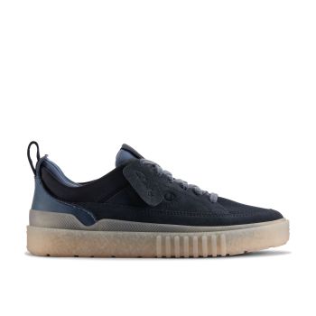Somerset Lace - Navy Suede