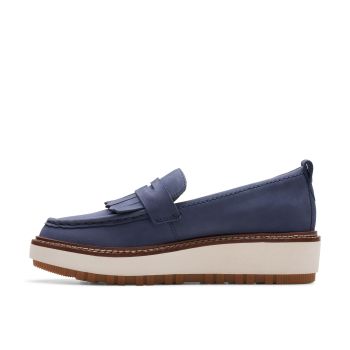 Oriannawloafer - Navy Nubuck