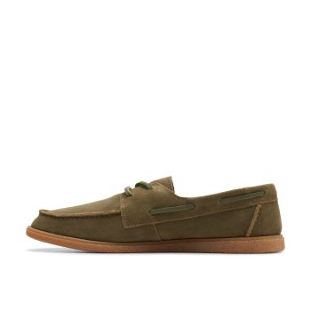 Clarkbay Go - Olive Suede