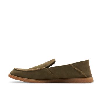 Clarkbay Step - Olive Suede