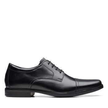 Howard Cap - Black Leather