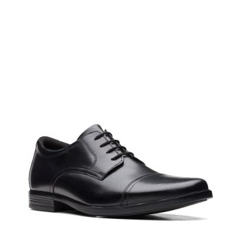 Howard Cap - Black Leather