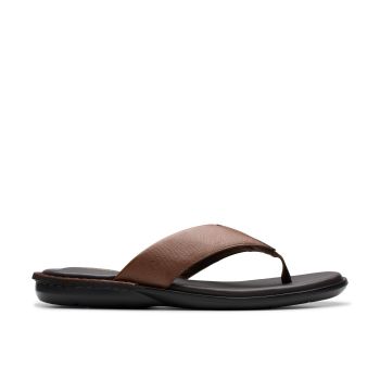 Penryn Toepost - Tan Leather