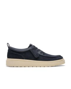 Polden Moc - Navy Suede