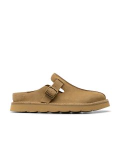 Solsbury Mule - Dark Sand Suede