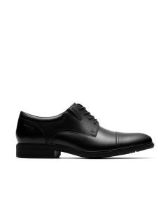 Steadwell Cap - Black Leather