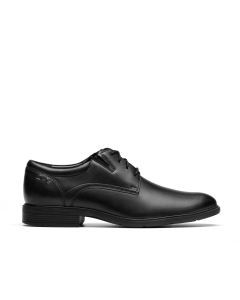 Steadwell Lace - Black Leather