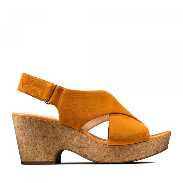 Clarks maritsa clearance lara orange