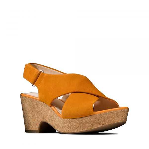 Clarks maritsa lara orange store