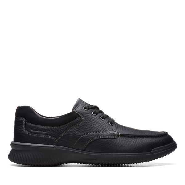donaway edge black leather