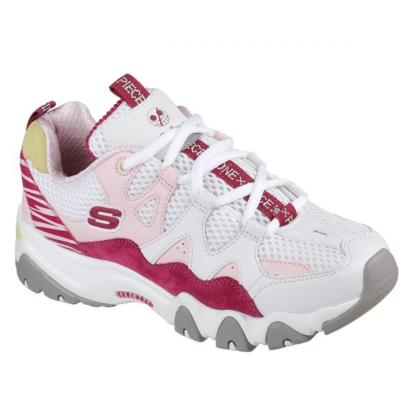 Skechers d'lites 2 white hot sale