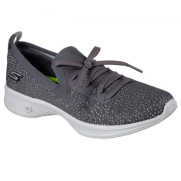 Skechers go walk 4 charcoal on sale