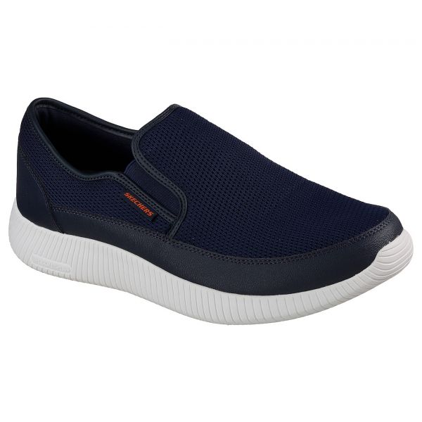 mens navy skechers