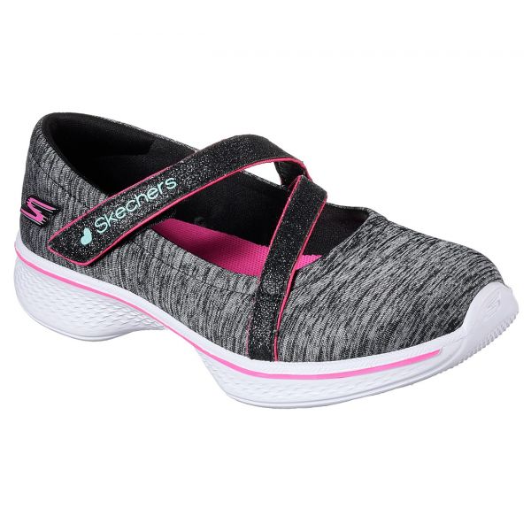 Skechers go walk 4 hot pink discount