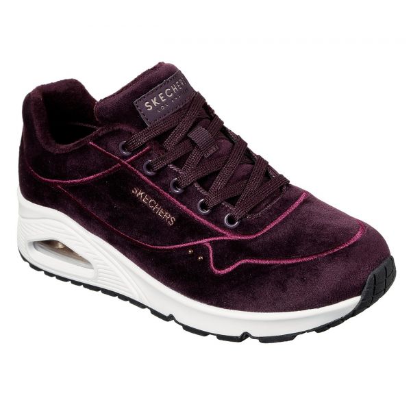 Plum skechers new arrivals