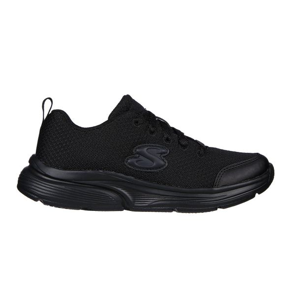 DOS Skechers Wavy Lites Black Black Kenya
