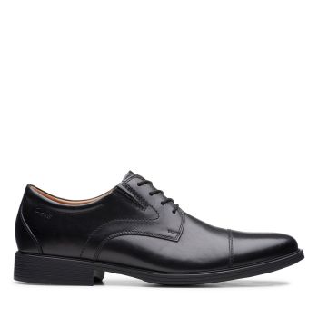 Whiddon Cap - Black Leather