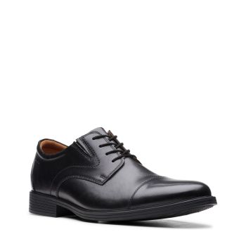 Whiddon Cap - Black Leather
