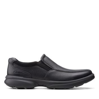 Bradley Step - Black Tumbled Lea