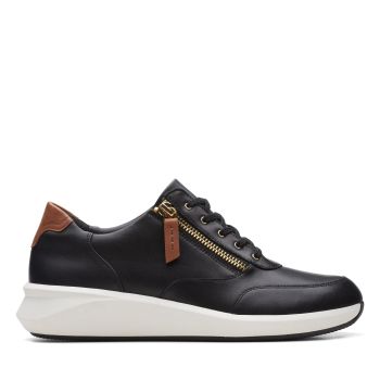 Un Rio Zip - Black Leather