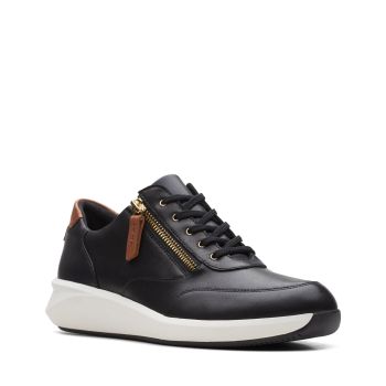 Un Rio Zip - Black Leather
