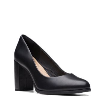 Freva85 Court - Black Leather