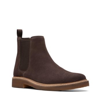 Clarkdale Easy - Dark Brown Suede