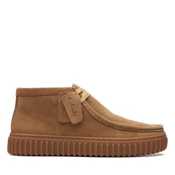 Torhill Hi - Dark Sand Suede