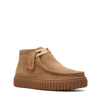 Torhill Hi - Dark Sand Suede