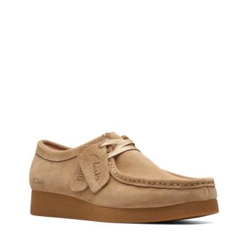 Wallabeeevosh - Dark Sand Suede