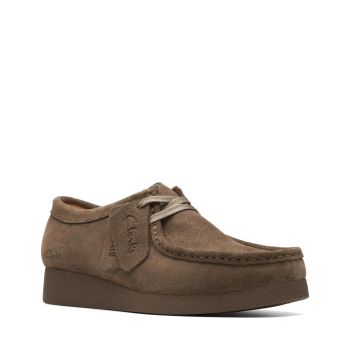 Wallabeeevosh - Olive Suede