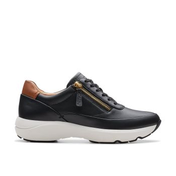 Tivoli Zip - Black Leather