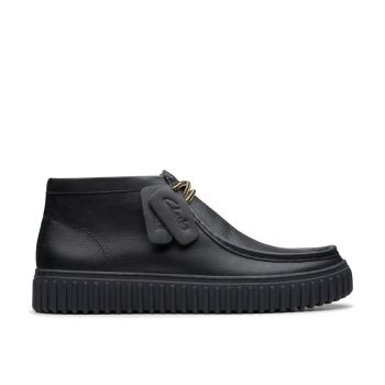 Torhill Hi - Black Leather