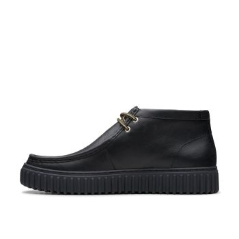 Torhill Hi - Black Leather