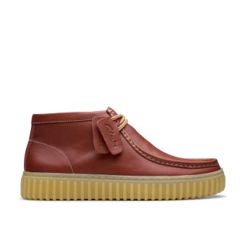 Torhill Hi - Brown Leather