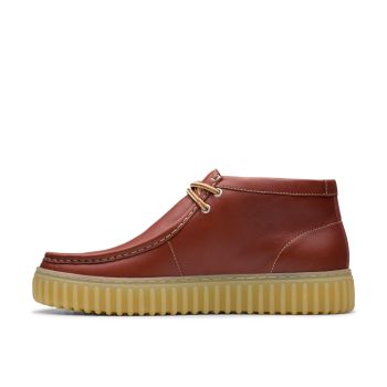 Torhill Hi - Brown Leather