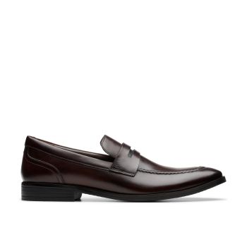 Brandon Step - Dark Brown Lea