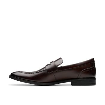 Brandon Step - Dark Brown Lea