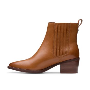 Morzine Top - Tan Leather