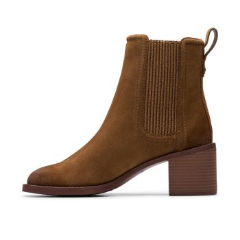 Chamberly Top - Walnut Suede