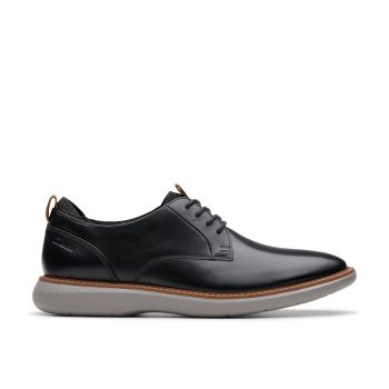 Brantin Plain - Black Leather