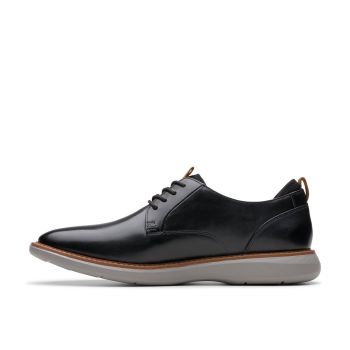Brantin Plain - Black Leather
