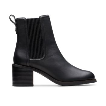Chamberly Top - Black Leather
