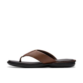Penryn Toepost - Tan Leather
