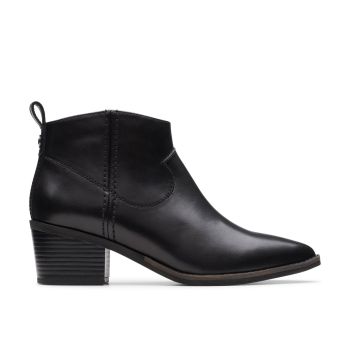 Morzine Sky - Black Leather