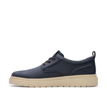Polden Lace - Navy Leather